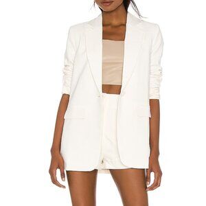Camilla Coelho Arielle Blazer & Paulina Short Set in Ivory Size M, Skirt Size S